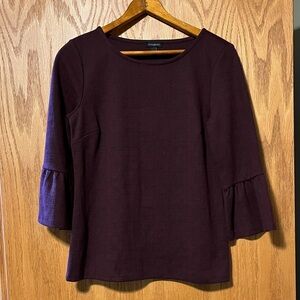 Talbots Rich Plum Blouse